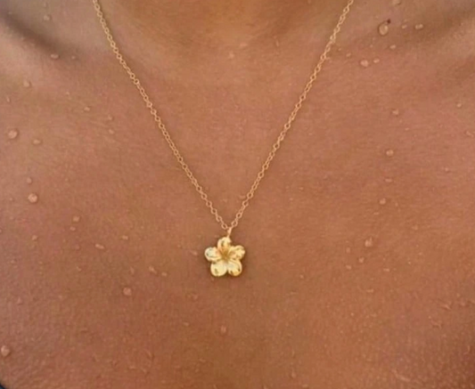 Pulmeria Flower Necklace